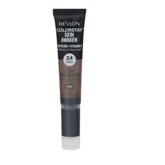 Revlon ColorStay Skin Awaken 080 Coffee Cafe 5-In-1 Concealer (0.27 oz) - Picture 1 of 4